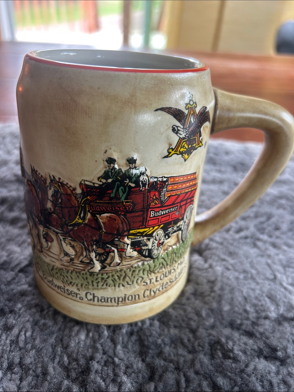 1980’s Budweiser Holiday Stein